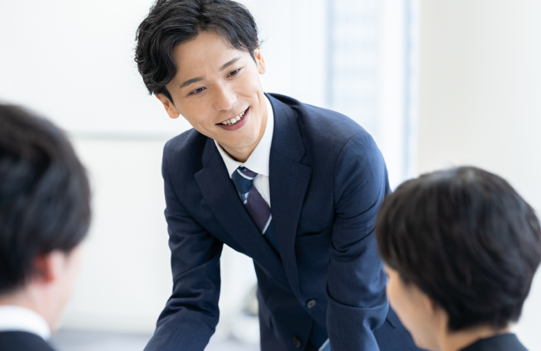 営業研修の様子