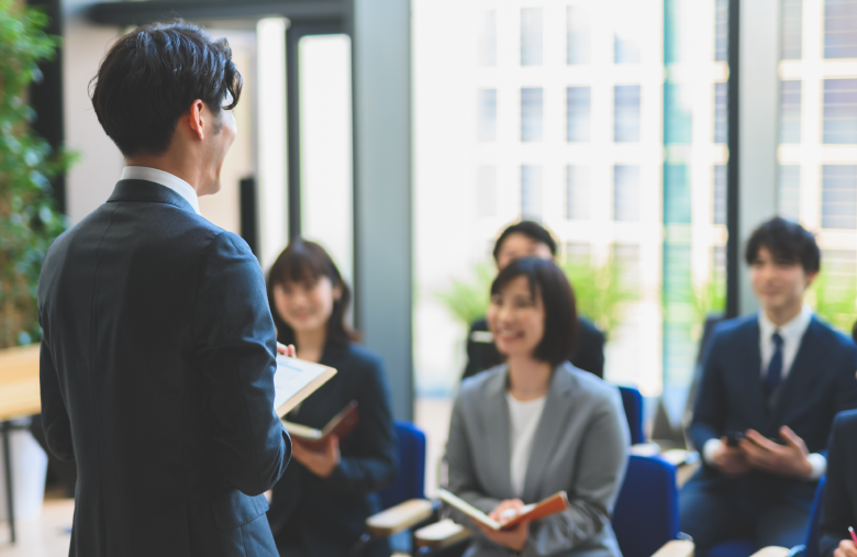 営業研修の様子