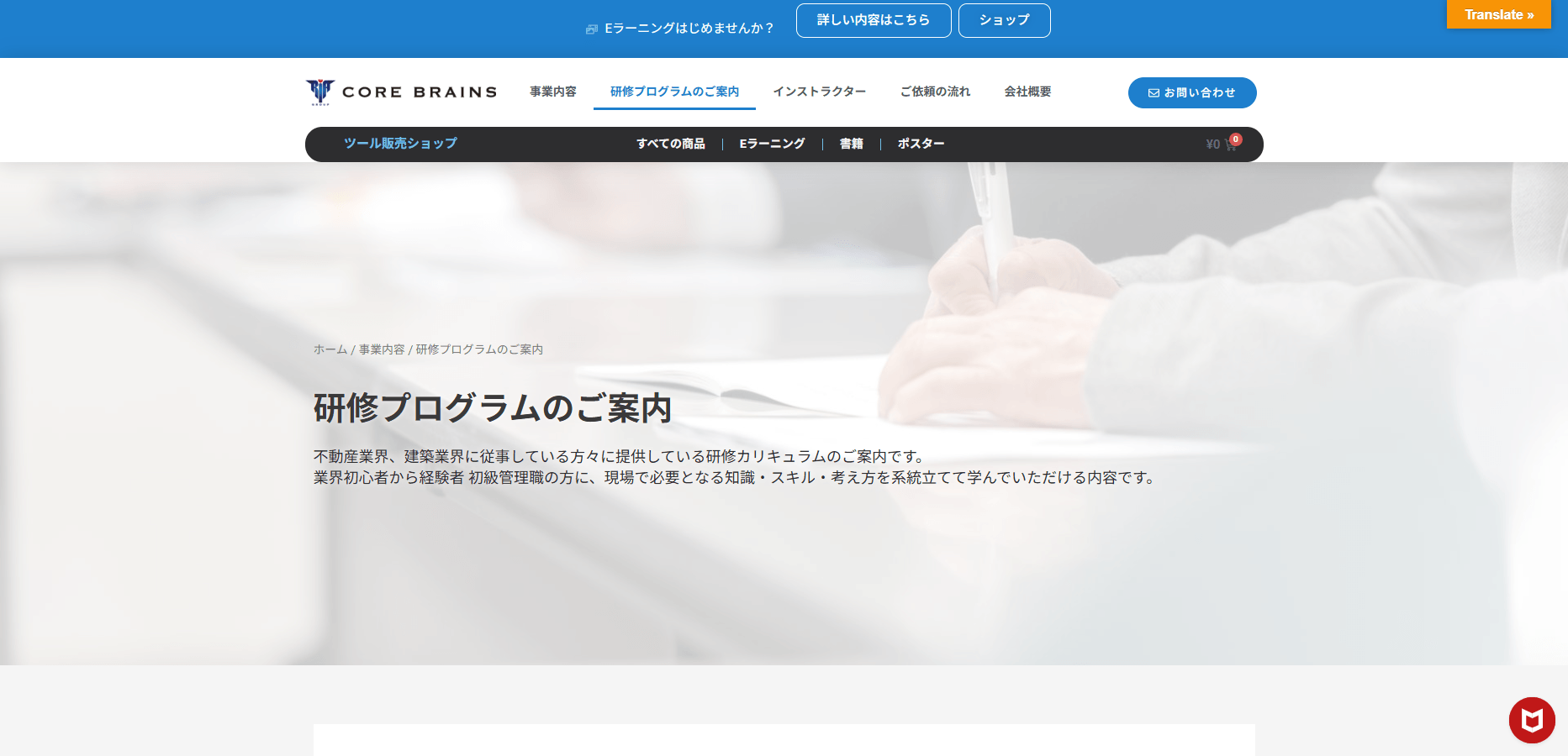 RIAコア・ブレインズの特徴